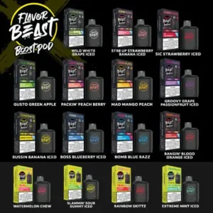 Flavor Beast Boost Pods - 25,000 Puffs