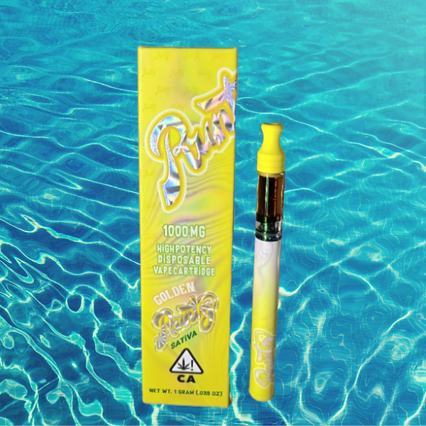 "Gold Runtz Disposable Sativa THC Vape Pen" - Image 2