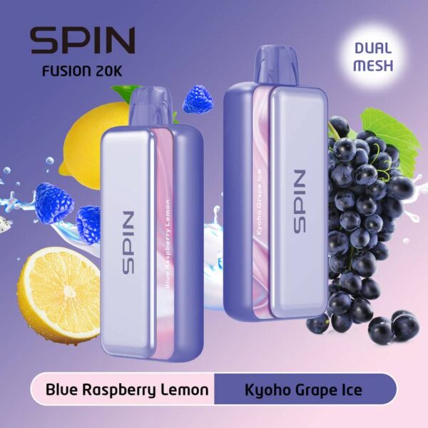 SPIN Fusion 20K Dual Flavor Disposable Electronic Cigarette