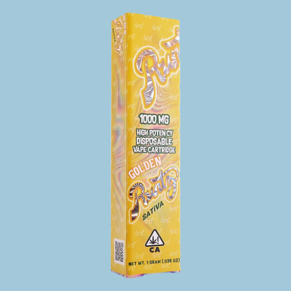 "Gold Runtz Disposable Sativa THC Vape Pen" - Image 3