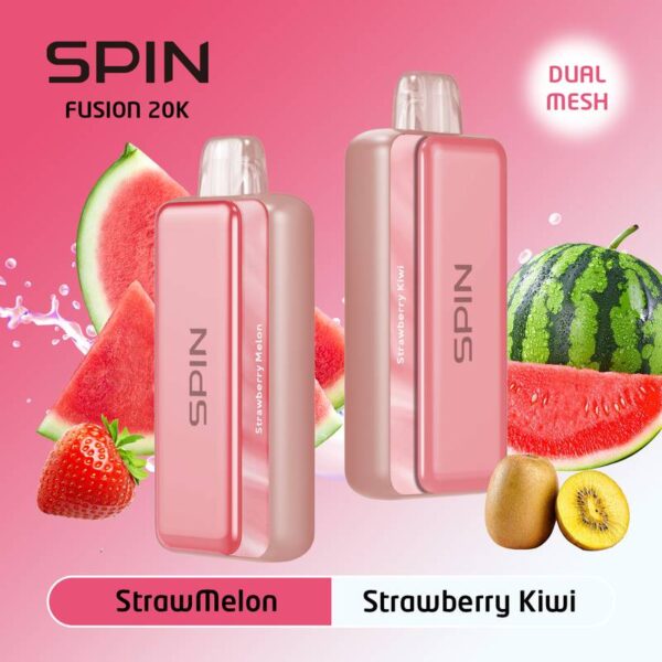 SPIN Fusion 20K Dual Flavor Disposable Electronic Cigarette - Image 6