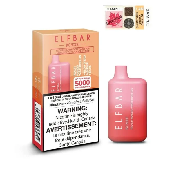 ELF BAR BC5000 Disposable Vape - Image 6