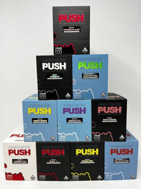 Authentic Push Vape Cartridges – 1 Gram